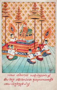 Temiya Jakata. (rytina, cca 1910) od School Laotian