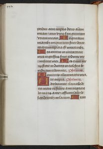 Kings 9, f.235v, Kniha hodin, Užití Sarum ("Kniha hodin Anny Boleynové") (pergamen) od School Netherlandish