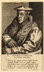 Portrét Jana van Scorela, holandského malíře od School Netherlandish
