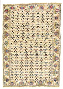Koberec Tuduc Cintamani, začátek 20. století (textil)