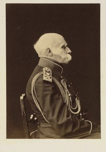Hrabě Friedrich Benjamin von Lutke, německý mořeplavec, geograf a průzkumník Baltského moře, subjekt Ruské říše - Portrét hraběte Fjodora Petroviče Litkeho (1797-1882), Anonym . Litografie od School Russian