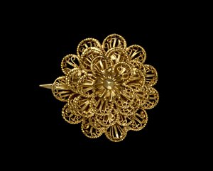 Pin, c. 1900 (zlato) od School Wolof