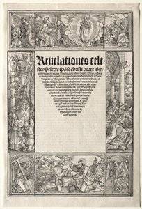 Hranice - s Křtem Krista od School of Albrecht Dürer