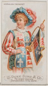 Heralds Trumpet, ze série hudebních nástrojů N82 pro cigarety značky Duke, 1888., 1888.