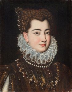 Portrét Clelia Farnese 1552-1613, druhá polovina 16.