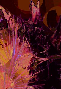 Artichoke_abst_vert6 (digitální) od Scott J. Davis