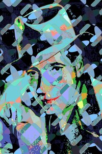 Humphrey Bogart (digitální) od Scott J. Davis