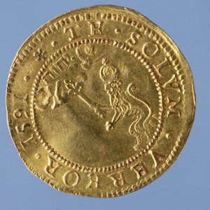 4librové Skoti (klobouk) z Jamese I., mincovna v Edinburghu, 1591 (revers) (zlato) (avers viz 58855)