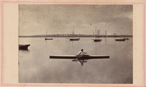 Veslař, 60. léta 19. století (foto) od Seaver Jr. Chandler