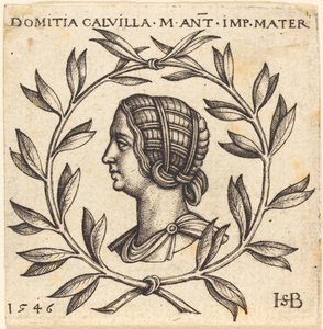 Domitia Calvilla od Sebald Beham