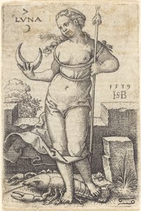 Luna od Sebald Beham