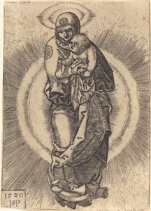 Madonna na půlměsíci od Sebald Beham