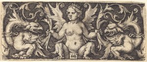 Ornament s Démonkou od Sebald Beham