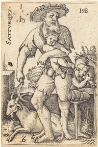 Saturn od Sebald Beham
