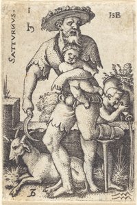 Saturn od Sebald Beham