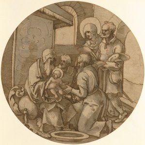 Obřízka od Sebald Beham