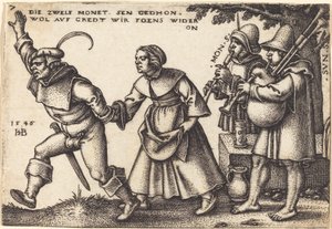 Konec roku od Sebald Beham
