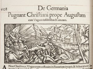 Cosmographia, Fol 608, 1544 od Sebastian Munster