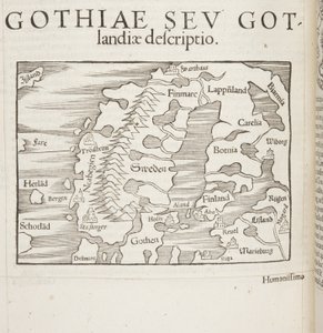 Cosmographia, Fol 830, 1544 od Sebastian Munster