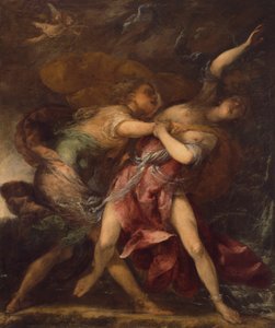 Apollo a Daphne (olej na plátně)