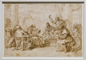 Kristus mezi lékaři od Sebastiano Ricci