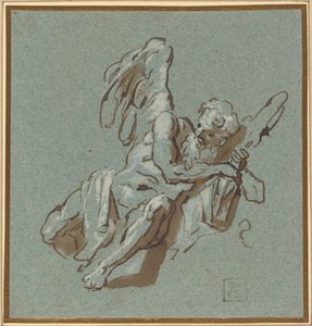 Chronos od Sebastiano Ricci