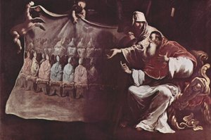 Papež Pavel III oživený vírou v ekumenický koncil od Sebastiano Ricci