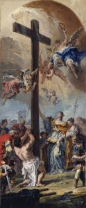 Povýšení pravého kříže od Sebastiano Ricci