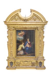 Svatba svaté Kateřiny (obraz) od Sebastiano called Bastianino Filippi