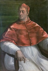 Porträt von Clemens VII. von Sebastiano del (c.1485-1547) Piombo