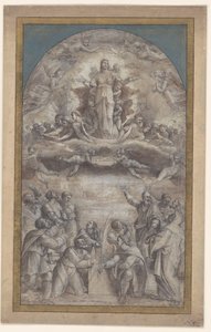Nanebevzetí Marie od Sebastiano del Piombo