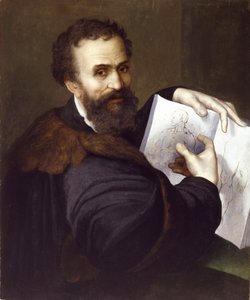 Michelangelo Buonarroti, kolem roku 1520 od Sebastiano del Piombo