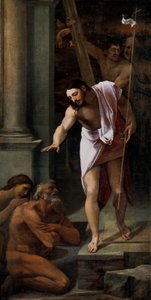 Španělsky: Bajada de Cristo al Limbo Kristův sestup do Limbu od Sebastiano del Piombo