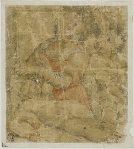 Panna s dítětem a andělem od Sebastiano del Piombo