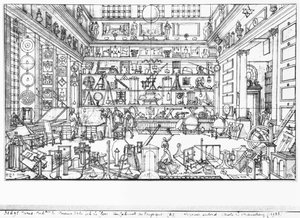 Kabinet fyziky, 1687