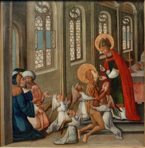 Letzte Kommunion Maria Magdalenas von Seeschwäbischer Meister