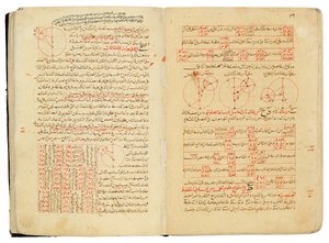 Kompendium pojednání o astronomii a matematice od Nasira Al-Din Muhammada bin Al-Hasan Al-Tusi