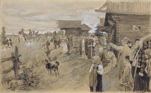 Lov s barzoje, 1907