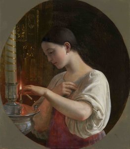 V kostele, 1860s