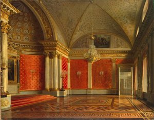 Malý trůnní sál Zimního paláce, 1837 od Sergei Konstantinovich Zaryanko