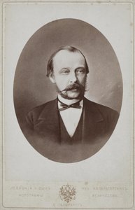 Portrét hraběte Dmitrije Andrejeviče Tolstého 1823-1889, 1887 od Sergei Lvovich Levitsky