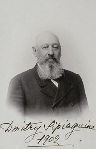 Portrét Dmitrije Sergejeviče Sipyagina 1853-1902, 1902