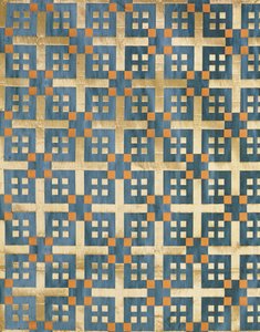 Olovyanishnikov Manufactory Half-Salk Satin, začátek 20. století (textil)