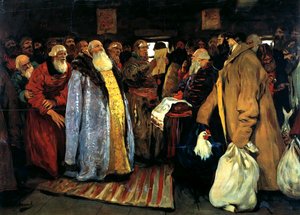 Příjezd vojvodství, 1907. od Sergei Vasilyevich Ivanov