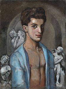 Portrét choreografa a baletního tanečníka Léonide Massine 1896-1979