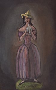 Žena ve fialovém Olga Glebova-Sudeikina