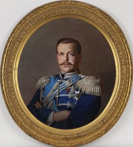 Portrét císaře Alexandra III. 1845-1894, cca 1865