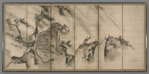 Tygr, 1500s. od Sesson Shkei