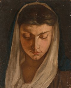 Žena v šátku od Severin Falkman