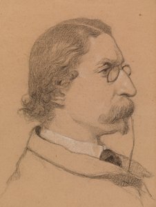 Portrét muže od Severin Falkman